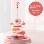 4 Levels Cat Toy Tower Turntable Roller Balls Toys Interactive Intelligence Pets Toys - Image 7