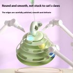 4 Levels Cat Toy Tower Turntable Roller Balls Toys Interactive Intelligence Pets Toys - Image 9