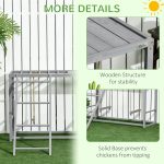 Chicken Activity Game With Swing Set For 3-4 Birds, - Image 2