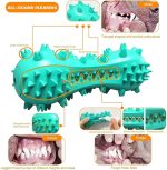 Pet Dog Cleaning Chew Toys For Aggressive Dogs Rubber Molar Stick Dog Oral Teeth - Image 4