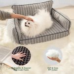 Orthopedic Pet Sofa - Supportive Bed For Small Medium Dogs & Cats, Anti-Slip - Image 5