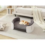 Scandinavian Style Cat Couch Bed, Pet Sofa For Indoor Cats PP - Image 5