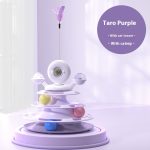 4 Levels Cat Toy Tower Turntable Roller Balls Toys Interactive Intelligence Pets Toys - Image 8
