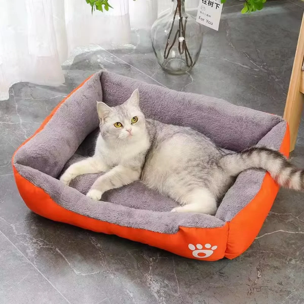 Square Winter Soft Warm House for Dog Bed Waterproof Square Winter Soft Warm House for Dog Bed Waterproof